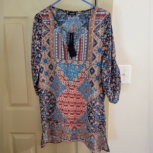 Quarter sleeve dress